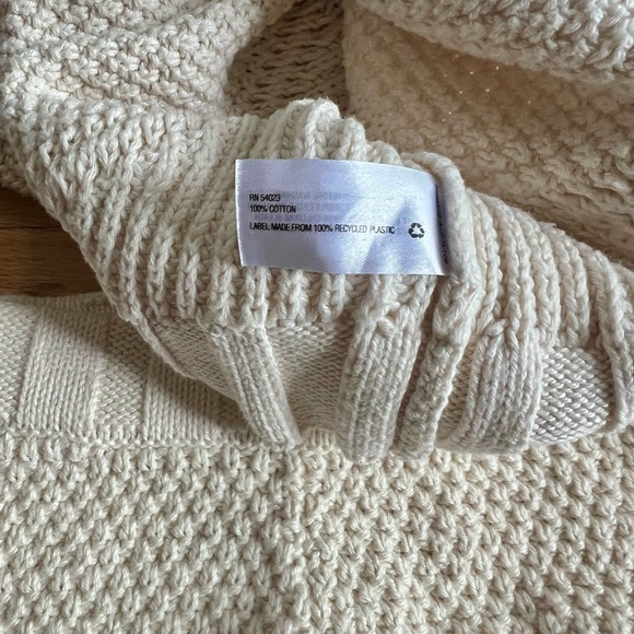 Banana Republic Baby Cable Knit Sweater & Bloomer Set- Cream, 18-24m- NWOT - Picture 8 of 9